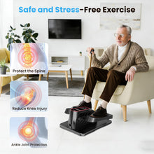 Load image into Gallery viewer, AXV Under Desk Elliptical Exercise Machine,Electric Ellipse Leg Exerciser As Seen On TV,Training Machines While Sitting for Seniors Home,Portable, Quiet, with Remote Control
