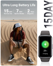 Load image into Gallery viewer, Amzhero Health Fitness Tracker with 24/7 Heart Rate, Blood Oxygen, Blood Pressure, Sleep Tracker, 5ATM Waterproof Activity Trackers with Step Tracker, Pedometer (S &amp; L Bands Included)
