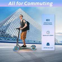 Load image into Gallery viewer, Electric Scooter for Adults, Up to 19Mph, 19 Miles Range &amp; 264lbs Load, Aluminum Alloy E-Scooter with 350W Motor, Foldable Escooter

