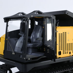 RC HOBBY 1/14 RC Hydraulic Crawler Dump Truck T14R Metal Tracked Tipper RTR Construction Machine Engineering Vehicles