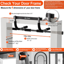Load image into Gallery viewer, 440 lbs Upper Body Fitness Workout Bar| Multi-Grip Strength for Doorway | Indoor Chin-Up
