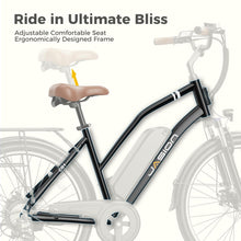 Load image into Gallery viewer, Electric Bike for Adults, 1000W Motor Peak Ebike, 450Wh Removeable Battery, 26&#39;&#39; City Cruiser Bicycle, 22 MPH
