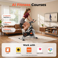 Load image into Gallery viewer, YOSUDA Exercise Bike, Brake Pad Stationary Bike for Home -Black
