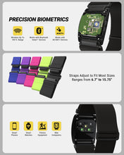 Load image into Gallery viewer, Scosche Rhythm+ 2.0 Heart Rate Monitor Armband for Running, Cycling, Exercise &amp; Recovery -Blue
