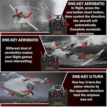 Load image into Gallery viewer, Remote Control Aircraft Plane, RC Plane with 3 Modes for Easy U-Turns and Control for Adults &amp; Kids
