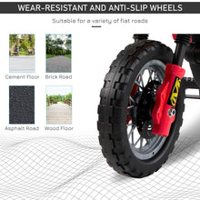 Load image into Gallery viewer, 6V Kids Ride-On Street Dirt Bike - Electric Motorcycle for Children with Training Wheels, Red
