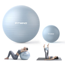Load image into Gallery viewer, FITMIND Yoga Ball set-55cm&amp;25cm（Blue）
