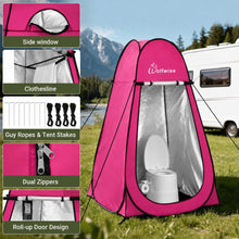 Load image into Gallery viewer, WolfWise Pop Up Shower Tent for Camping Essentials, Compact &amp; Lightweight
