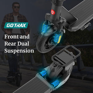 Electric Scooter, 500W Motor 20 Mph Top Speed & Cup Holder, Bike Water Bottle Holder for E Scooters & E-Bikes - Adaptable, No-Screw Installation, Mesh Pockets