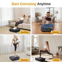 Load image into Gallery viewer, NXSCI Vibration Plate Exercise Machine,Vibrating Platform for Lymphatic Drainage with 250 Speeds,400 lbs Weight Capacity,Vibrated Plates for Weight Loss,Full Body Workout Equipment for Fitness at Home
