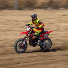 Load image into Gallery viewer, RC Motorcycle Promoto-MX 1/4 Motorcycle Ready-to-Run Battery and Charger Not Included FXR LOS06000T1 Red
