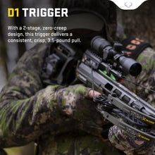 Load image into Gallery viewer, TenPoint Titan X De-Cock, Vektra - 400 FPS - Our #1-Selling Crossbow - Equipped with Pro-View 400 Lighted Scope + ACUdraw De-Cock System
