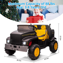 Load image into Gallery viewer, Ride On Car for Kids Baby Car with Remote Control Electric UTV Vehicles with Dump Bed, 24V 4WD Power Ride on 4x200W Motors
