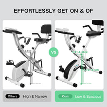 Load image into Gallery viewer, BARWING Folding Exercise Bike, Foldable Upright Stationary Bike for Home Gym, 350LB Capacity
