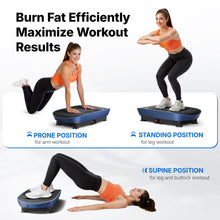 Load image into Gallery viewer, MERACH Vibration Plate Exercise Machine, Curved Vibration Plate for Lymphatic Drainage Weight Loss, Vibrating Plate with Real-Time Calorie Tracking on LED Display, Workout Equipment for Home Women Men
