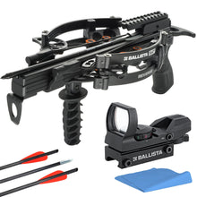 Load image into Gallery viewer, BALLISTA BAT Reverse Compound Crossbow with Red Dot Sight, 340 FPS, 150 lb
