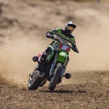 Load image into Gallery viewer, RC Motorcycle Promoto-MX 1/4 Motorcycle Ready-to-Run Combo Includes Battery and Charger Pro Circuit LOS06002 Green
