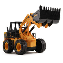 Load image into Gallery viewer, RC Bulldozer 13.5&quot; Full Function 1:24 Scale 2.4Ghz Construction Vehicle Toy Front Loader Tractor Truck Electric Remote Control
