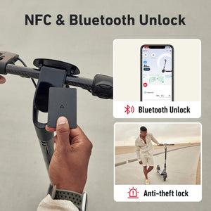 Electric Scooter for Adults, Carbon Fiber Ultra Light 31 Miles Long Range, Max Speed 20MPH, 7.5in. Wider Deck, 9.5in. Tubeless Fat Tires, UL Certified