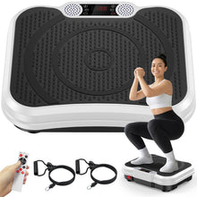 Load image into Gallery viewer, Trekora Vibration Plate Exercise Machine, Vibrating Fitness Platform for Lymphatic Drainage, Full Body Shaker Workout Equipment, Vibrate Fitness Platform for Home Women Men Exercise Gym (White)
