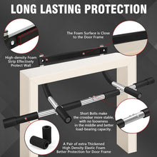 Load image into Gallery viewer, TOPOKO Upgrade Pull Up Bar for Doorway, Max Capacity 440 lbs
