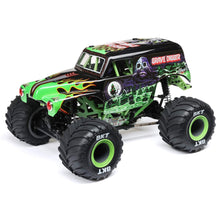Load image into Gallery viewer, 1/18 Mini LMT Grave Digger 2S 4X4 RTR Brushed Monster Truck Battery &amp; Charger Included Green LOS01026T1
