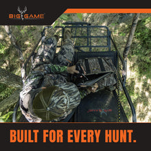 Load image into Gallery viewer, BIG GAME Big Buddy 2-Person Ladder Whitetail Deer Elk Mule Above Hunting Outdoors Flex-Tek Seats 16' Tall Tree Stand
