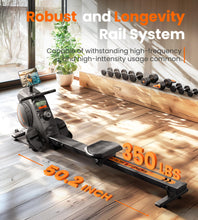 Load image into Gallery viewer, YOSUDA Magnetic Pro Rowing Machine 350 LB Weight Capacity -

