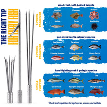 Load image into Gallery viewer, Reef Sling Spears Hawaiian Sling Pole Spear 6ft Yellow Fishing Spear Set
