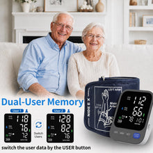 Load image into Gallery viewer, Lineshare Blood Pressure Monitor for Home Use, Large LED Display BP Machine with Adjustable Cuff Fits 8.7"–16.5" Arms
