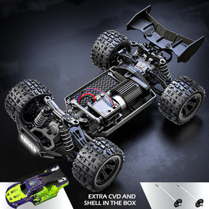 1/18 Scale RC Cars for Adults,Max 50mph Electric Off-Road RC Truck,Waterproof Electric High Speed RC Car 4X4 Remote Control Car