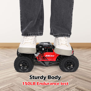 RC Trucks 4x4 Offroad Waterproof - 1:12 Scale Large Amphibious Remote Control Car, Dual Motors Crawler Vehicle, Monster Toys