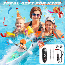 Load image into Gallery viewer, Remote Control Boat for Kids 6-12: Rc Speedboat Toy with Led Lights - Smart Water Sensor Auto On/Off, Dual Modes 2.4ghz Remote Boat，Blue
