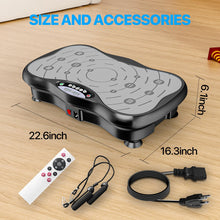 Load image into Gallery viewer, Vibration Plate Exercise Machine for Lymphatic Drainage Weight Loss, Whole Body Workout Vibration Fitness Platform ,Home Training Equipment ,Sport Gym for Weight Loss Fat Burner for Women Men
