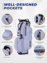 Load image into Gallery viewer, Sturdum Lightweight 7 Way Golf Stand Bag for Men Women, Upgrade Base
