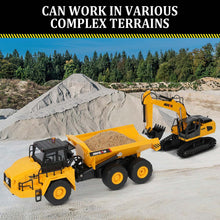 Load image into Gallery viewer, 11CH Remote Control Dump Truck,2.4Ghz RC Dump Truck Toy Construction Engineering Truck, Remote Control Vehicle
