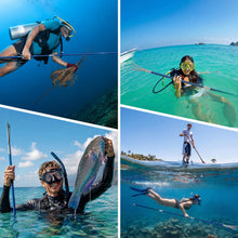 Load image into Gallery viewer, smartang 6ft Hawaiian Sling Fishing Spear Set,Travel Pole Spear
