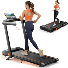 Load image into Gallery viewer, Acezoe Foldable Treadmill with 10% Incline and Handle Bar - Dark Orange
