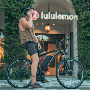 Electric Bike for Adults with Peak 500W Brushless Motor, 40Miles 20MPH Commuting Electric Mountain Bike with 360Wh Removable Battery