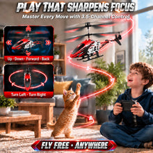 Load image into Gallery viewer, WANJUBOBO Remote Control Helicopter, RC Helicopter for Kids &amp; Adults, Red
