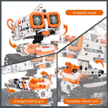 Load image into Gallery viewer, STEM Robotics Kits for Kids Ages 8-12 8-14 Year Old, 3 in 1 Remote/APP Control &amp; Programming Robot Building Set
