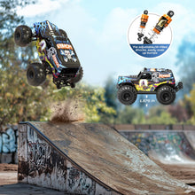 Load image into Gallery viewer, 1/14 Brushless RC Cars for Adults, Max 42mph Oil Shock Absorber Electric 4WD High-Speed RC Car, Remote Control car for Adults RC Truck
