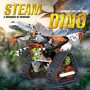 5 in 1 STEM Robot Toys Building Kits, Dinosaur Toys for Boys Age 8-12, App & Remote Control Engineering Learning Educational (539 Blocks)