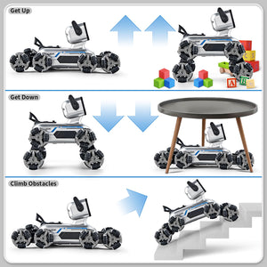 8WD Gesture Sensing Stunt Robot Dog RC Car Toys for Ages 8-13 Boys| Robot Toys, Outdoor & Indoor