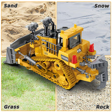 Load image into Gallery viewer, RC Bulldozer Toys - Remote Control Bulldozer Construction Vehicles Trucks Toys
