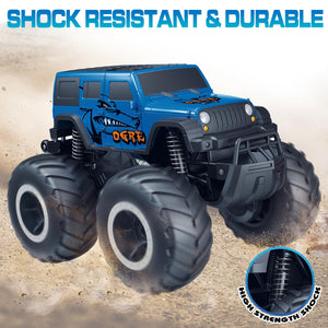 1:16 Waterproof Monster Truck SUV Toys RC Cars Remote Control Car Truck Toys 4WD All Terrain Off-Road Car Toy