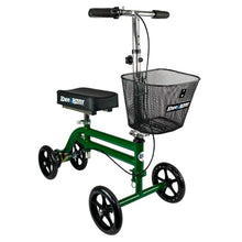Load image into Gallery viewer, KneeRover Steerable Knee Scooter for Adults, Green
