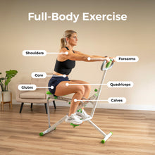 Load image into Gallery viewer, Sunny Health &amp; FitneSunny Health &amp; Fitness Upright Row-N-Ride® Exerciser in Green
