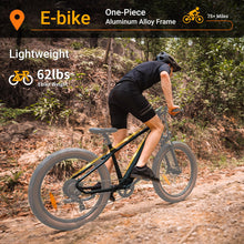 Load image into Gallery viewer, Electric Bike for Adult 1400W Peak, 48V 720WH Removable Battery, 72 Miles 28 MPH, 26&quot; Fat Tire Electric Mountain Bike
