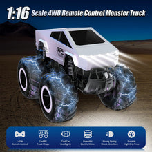 Load image into Gallery viewer, 1:16 Remote Control Car, 2.4GHz Waterproof RC Cars, 4WD Amphibious RC Truck, All Terrain Off-Road Remote Control Monster Truck
